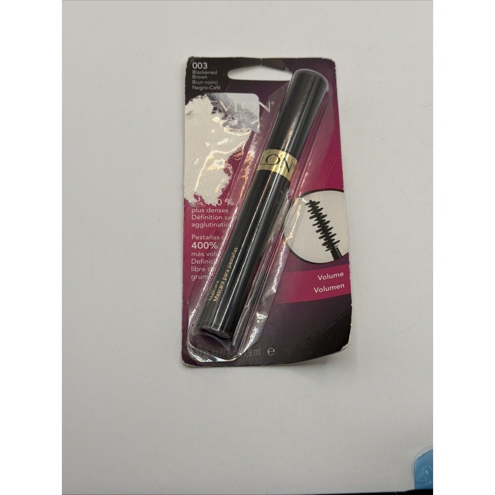 Revlon Fabulash Mascara Blackened Brown 003 Full Size New Old Stock Sealed 2009